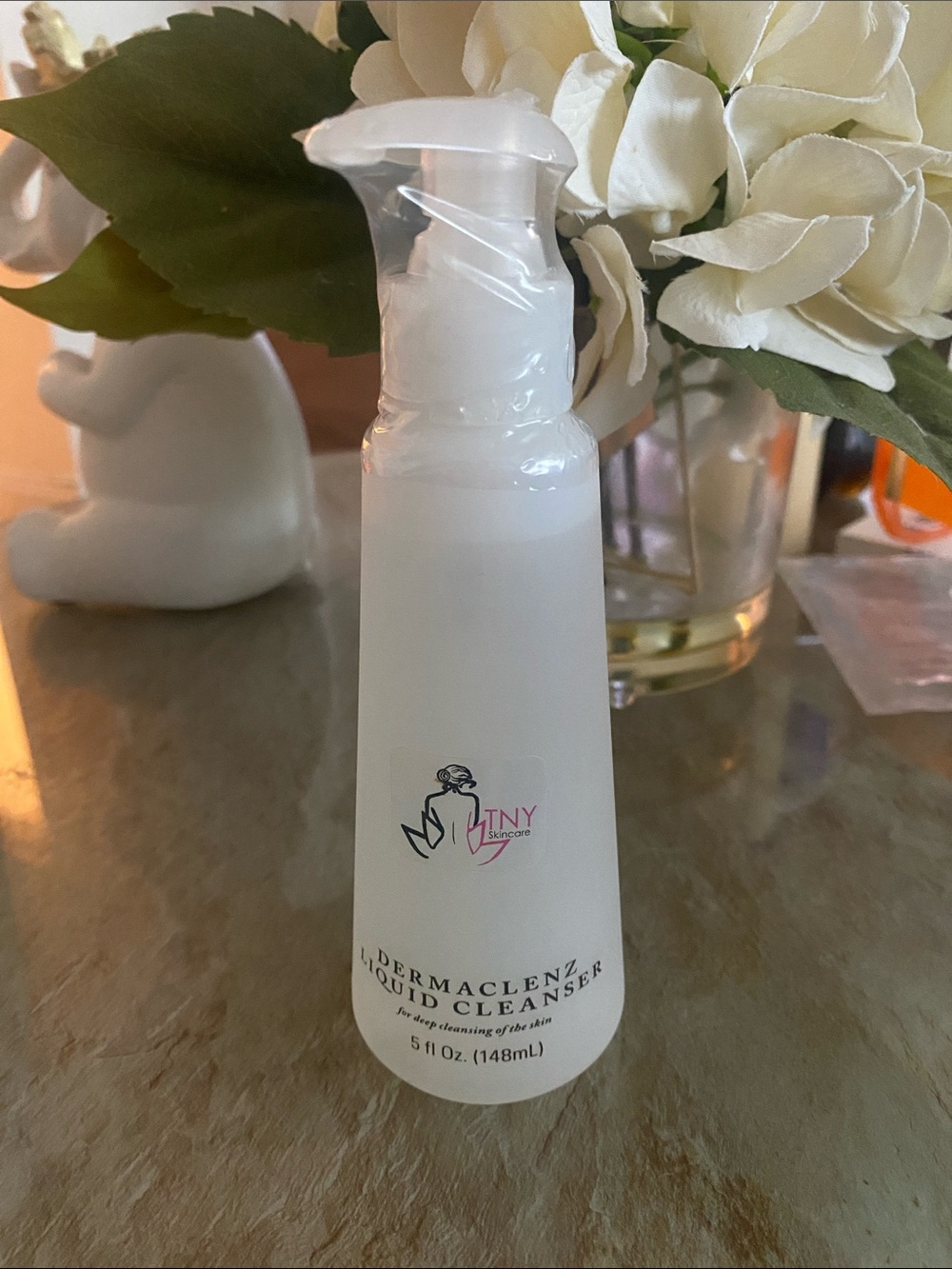 adidas White Clear Pump Bottle Facial Cleanser